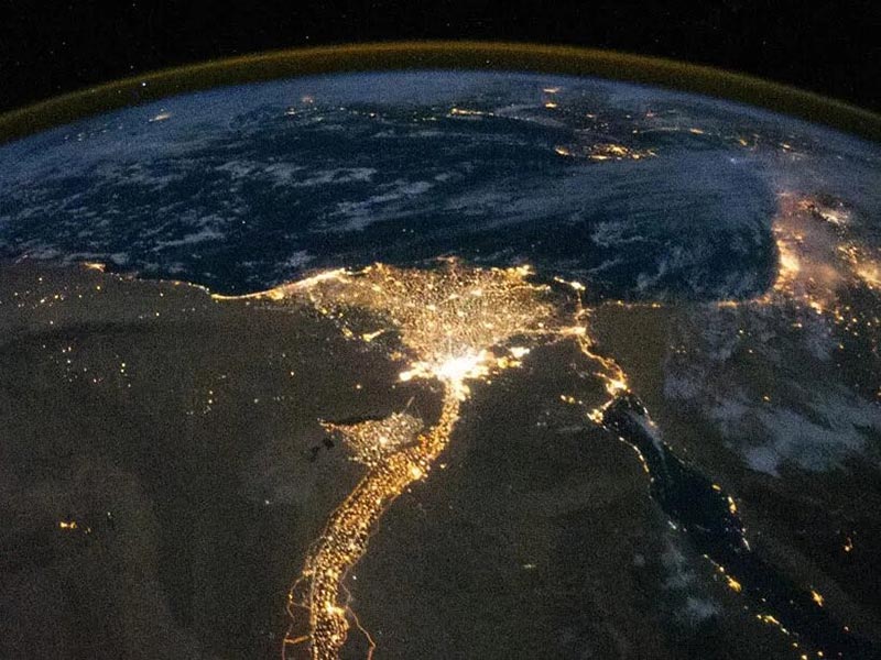 The Nile Delta (Photo from NASA)