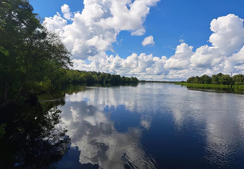 Ogeecheem River in Savannah, Georgia
